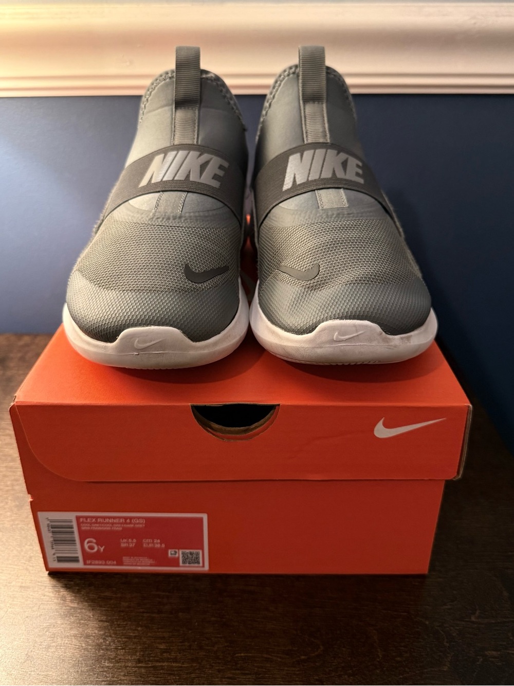 Nike Flex Runner Slip on Sneakers Big Kids - Picture 3 of 6